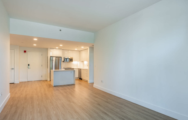 Living Room with Hard Surface Flooring