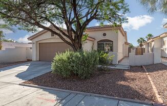 Single story home with pool in NW Las Vegas