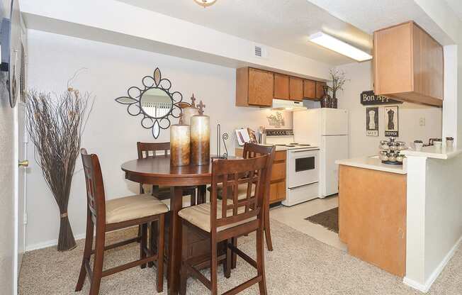 Open Design Layout for the Kitchen and Dining Room