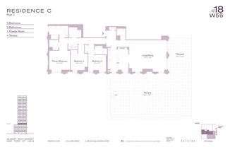 3 beds, 3.5 baths, $31,500, Unit 7C