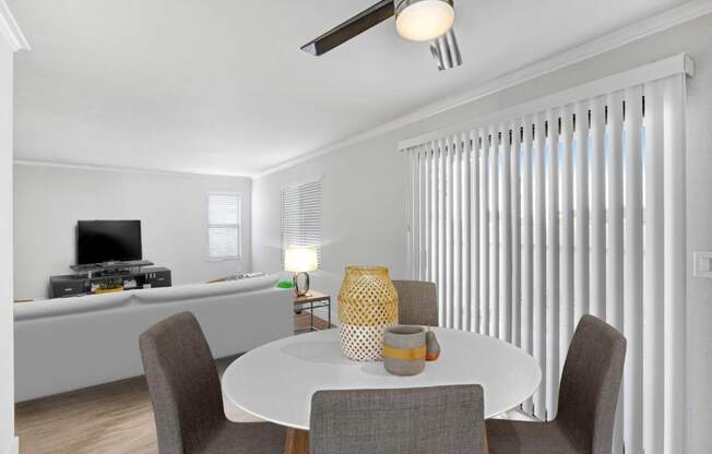 Dining Area at The Park Apartments, Rancho Cucamonga, CA