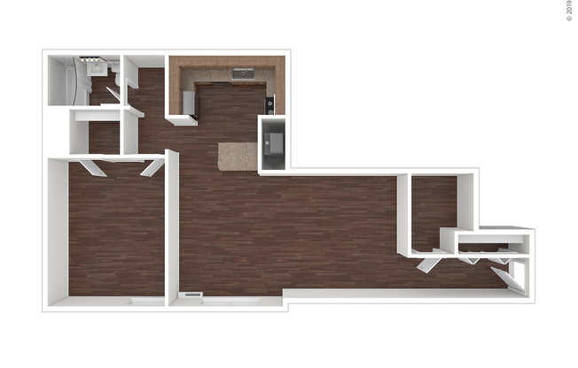 1 bed, 1 bath, 816 sqft, $1,910