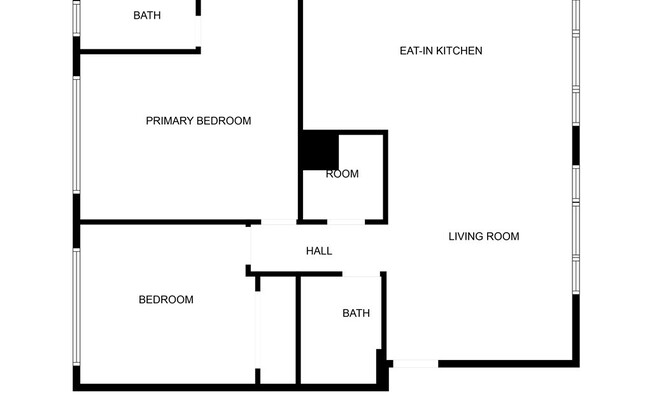 2 beds, 2 baths, 966 sqft, $2,500, Unit B24