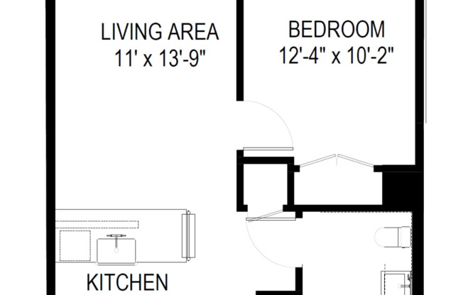 1 bed, 1 bath, $3,550, Unit 707