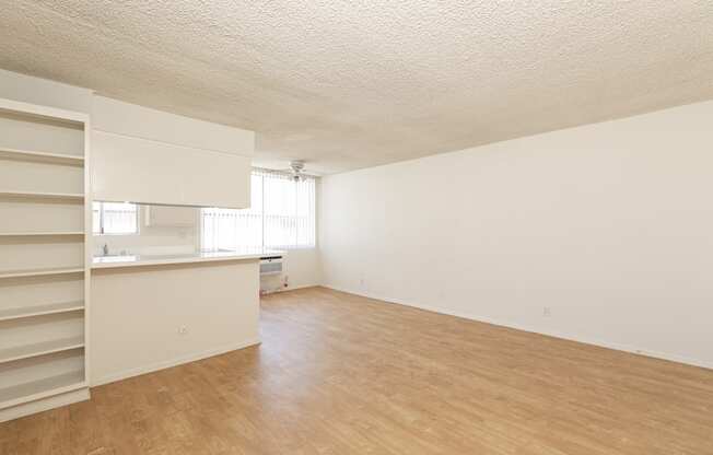 Living Room with Hardwood Floors