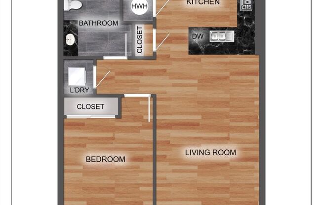 1 bed, 1 bath, 650 sqft, $1,750, Unit 1Bed Unit