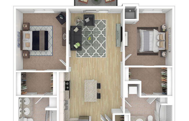 The Liberty Apartments and Townhomes