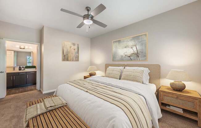 Comfortable Bedroom at Sedona Springs, Austin, 78749