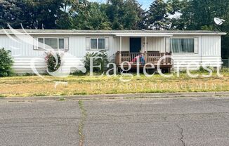 Three Bedroom, Two Bath Manufactured Home