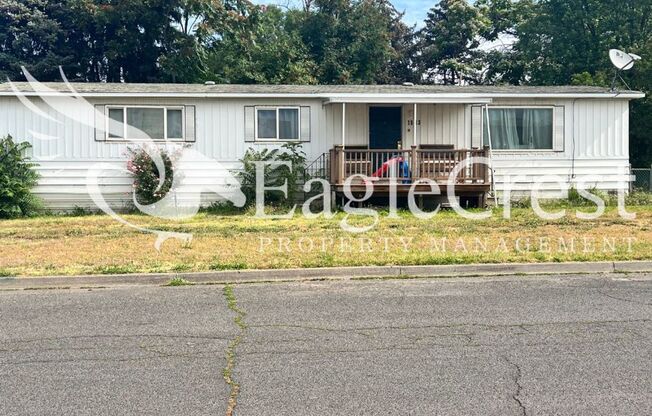 Three Bedroom, Two Bath Manufactured Home