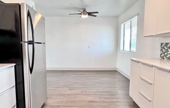 1 bed, 1 bath, 738 sqft, $1,495