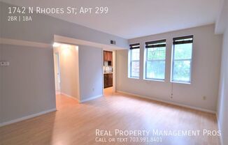 1742 N Rhodes St; Apt 299