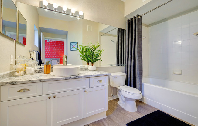Sarasota Apartments Bathroom - Saratoga Place