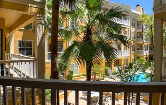 $600 Deposit* Beautiful 2/2 with pool view Balcony/ Tile through entire unit washer & dryer, water, sewer, trash & pest control included in rent.