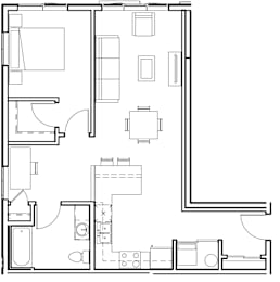1 bed, 1 bath, 789 sqft, $1,999