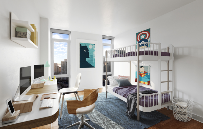 3 beds, 2 baths, 1,101 sqft, $7,995, Unit 31E