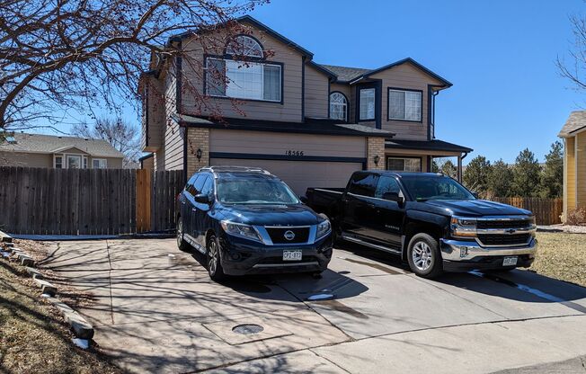 AWESOME 3-BDRM, 3-BATH, 2-STORY HOME + WALKOUT BASEMENT! JANUARY 1st MOVE-IN!