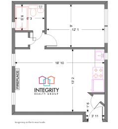 1 bed, 1 bath, 566 sqft, $854