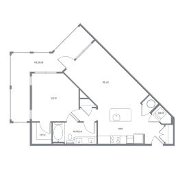 1 bed, 1 bath, 759 sqft, $1,882