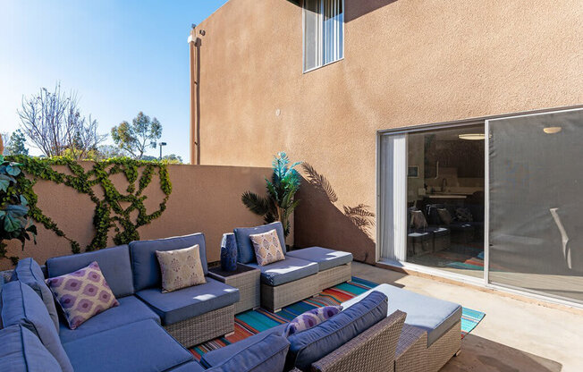 Cozy Patio at Village Square, California