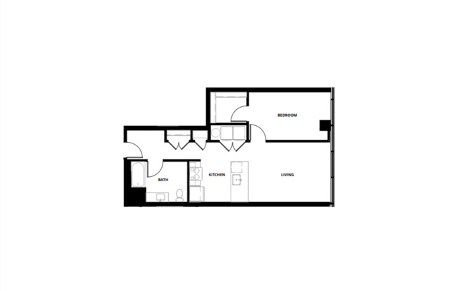 1 bed, 1 bath, 766 sqft, $2,925, Unit 407
