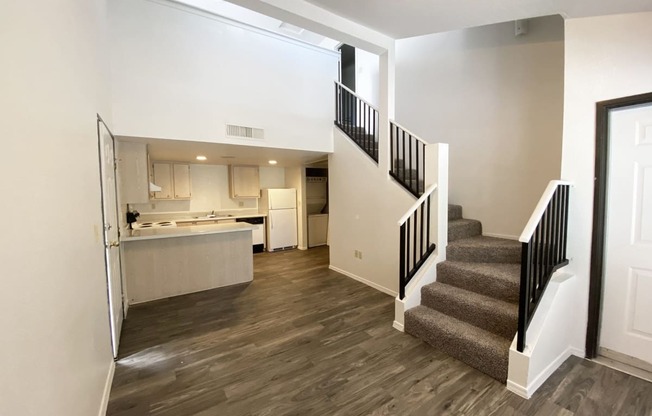 Main floor at University West Apartments in Flagstaff AZ April 2021