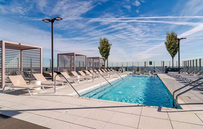 Resort Style Outdoor Pool at 903 Peachtree Apartments in Atlanta, GA 30309