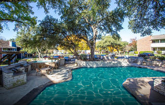 Pool Area at Stony Creek Apartments