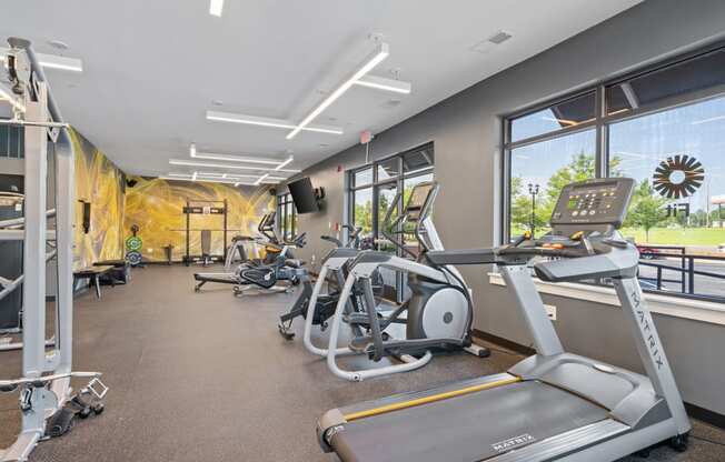 Fully-Equipped Fitness Center