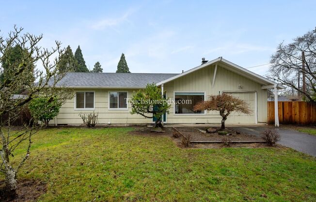 Freshly Updated 3 bed, 2 bath home in Tigard Neighborhood