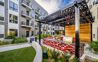 Courtyard at Center Square Lofts West, Allentown, PA