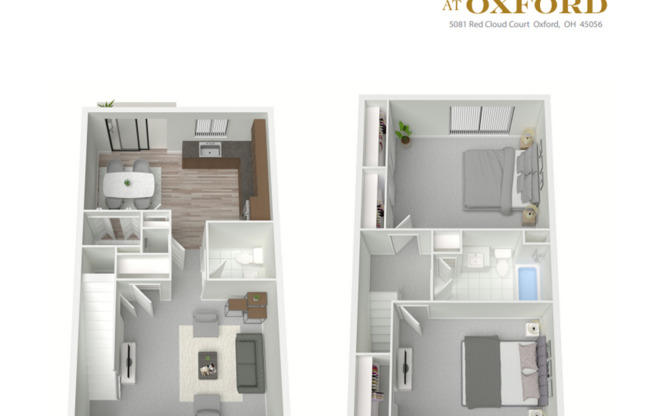 2 beds, 1.5 baths, 961 sqft, $1,750, Unit AII- 5142