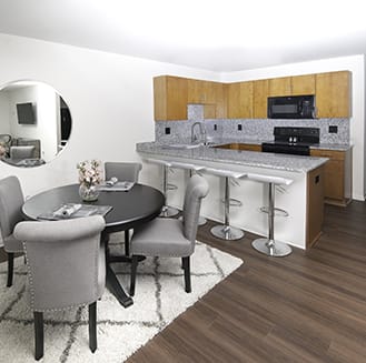 Dining Area And Kitchen at Steedman Apartments, Waterville, OH, 43566