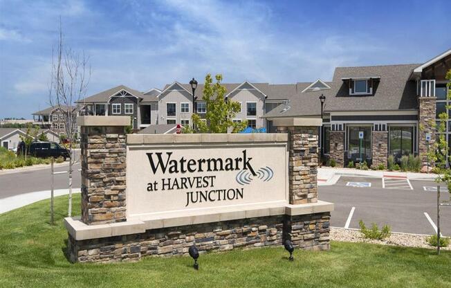 Property Signage at Watermark at Harvest Junction, Colorado