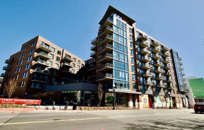 2 Bedroom 2 Bathroom Modern Condo at The Lexicon, NoMa Neighborhood, Modern Appliances, Covered Parking Space Included, Concierge Services