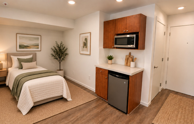 Studio, 1 bath, 190 sqft, $1,275, Unit 3301