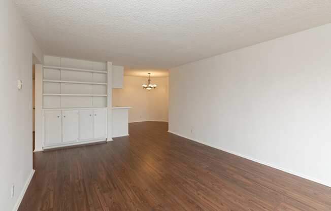 Living Room with Hardwood Floors