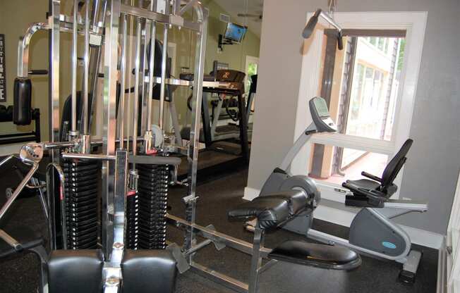 Fitness Center at The Pointe at Irving Park, Greensboro, North Carolina