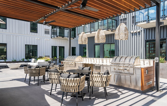 forte on the park apartments sky lounge grill station