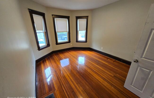 Painted First Floor 3 Bd 1 Bath Available For Rent Now with In-Unit Laundry Hook-Ups
