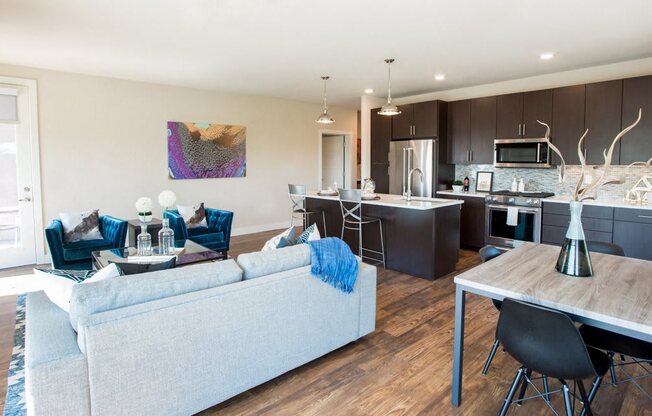 Open Floor Plans at Union West Apartments in Lakewood, CO