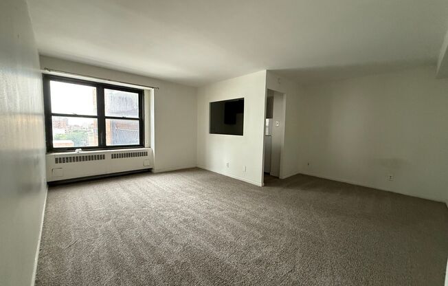 Available studio close to lake and transportation