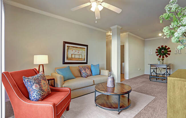 Memorial Creek Living Room