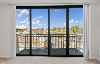 Private Balcony at The Brittany, Washington, DC