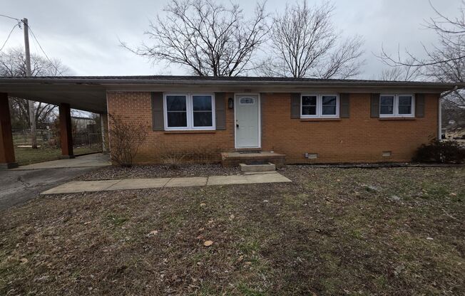 Renovated 3-Bed/2-Bath Home with Carport & Fenced Yard – Near Fort Campbell!