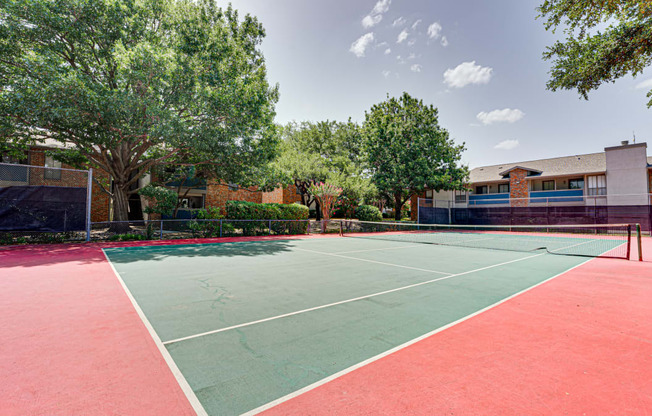 Tennis Court at Southern Oaks, Fort Worth, 76132