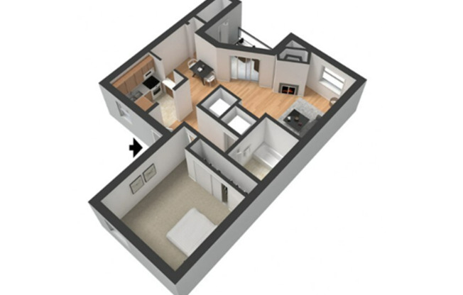 1 bed, 1 bath, 800 sqft, $1,195, Unit 1985J