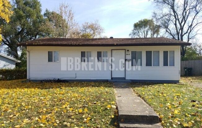 **Deposit Special $500** 4910 Porterfield 3BR/1BA (Dayton)