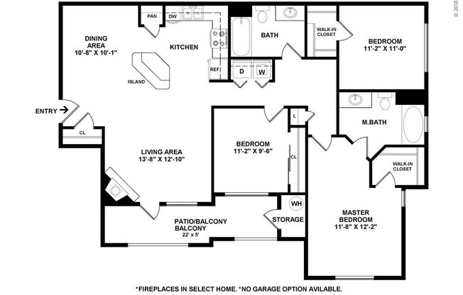 3 beds, 2 baths, 1,340 sqft, $2,859