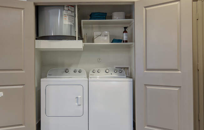 Washer Dryer at Fifty02 Westover Hills, San Antonio, TX